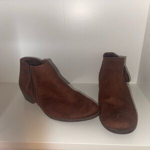 Old Navy Rich Brown Ankle Booties